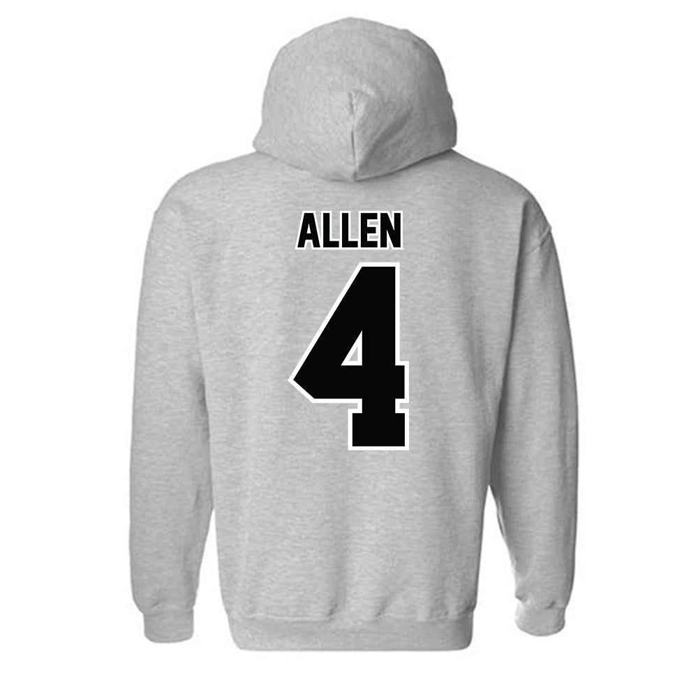 Bryant - NCAA Men's Basketball : Quincy Allen - Classic Shersey Hooded Sweatshirt-1
