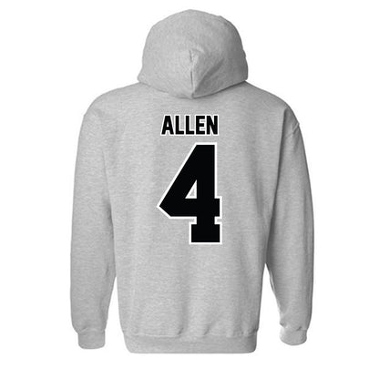 Bryant - NCAA Men's Basketball : Quincy Allen - Classic Shersey Hooded Sweatshirt-1