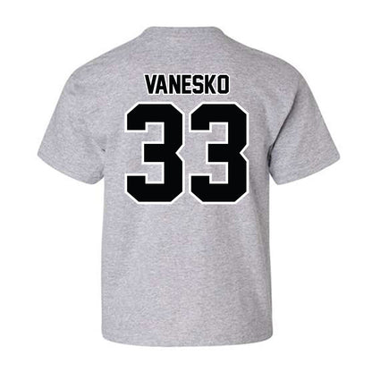 Bryant - NCAA Baseball : Jackson Vanesko - Classic Shersey Youth T-Shirt-1