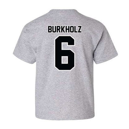 Bryant - NCAA Baseball : Max Burkholz - Classic Shersey Youth T-Shirt-1