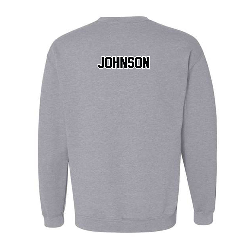 Bryant - NCAA Men's Track & Field : Josiah Johnson - Classic Shersey Crewneck Sweatshirt-1