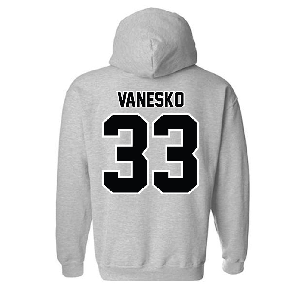 Bryant - NCAA Baseball : Jackson Vanesko - Classic Shersey Hooded Sweatshirt-1