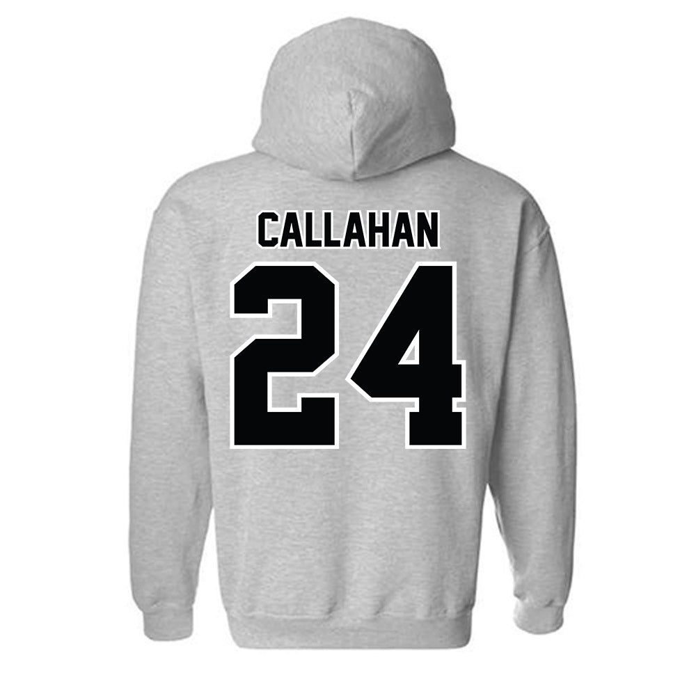 Bryant - NCAA Women's Soccer : Delaney Callahan - Classic Shersey Hooded Sweatshirt-1