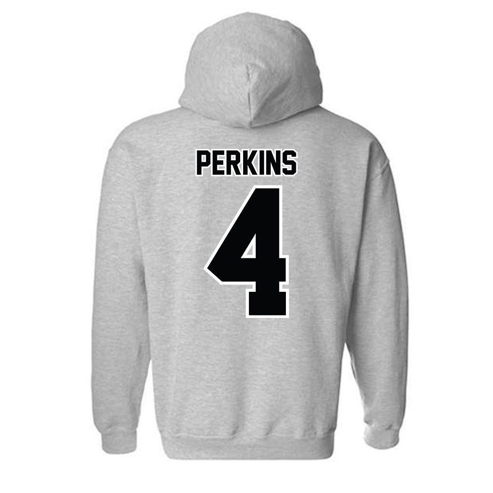 Bryant - NCAA Football : Brandon Perkins - Classic Shersey Hooded Sweatshirt-1