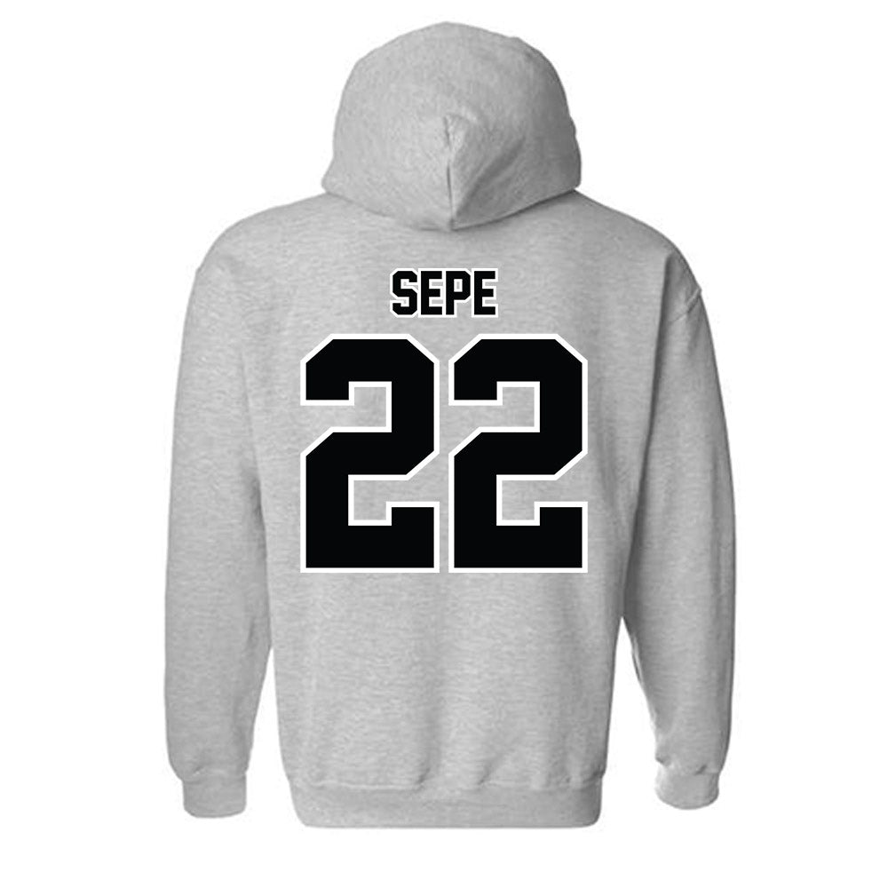 Bryant - NCAA Men's Basketball : Jason Sepe - Classic Shersey Hooded Sweatshirt-1