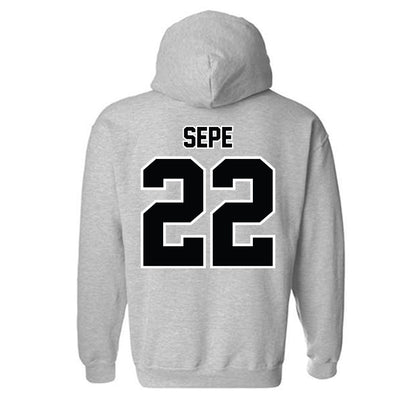 Bryant - NCAA Men's Basketball : Jason Sepe - Classic Shersey Hooded Sweatshirt-1
