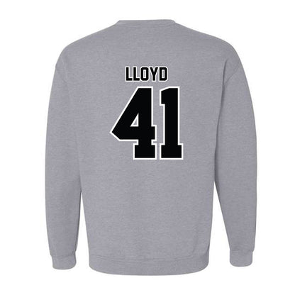 Bryant - NCAA Men's Lacrosse : Kijana Lloyd - Classic Shersey Crewneck Sweatshirt-1