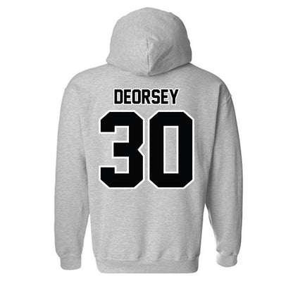 Bryant - NCAA Men's Basketball : Michael DeOrsey - Classic Shersey Hooded Sweatshirt-1