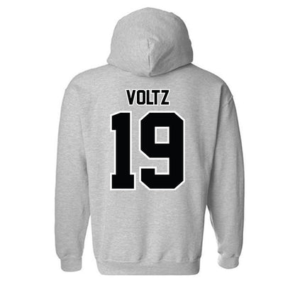Bryant - NCAA Women's Volleyball : Maeve Voltz - Classic Shersey Hooded Sweatshirt-1