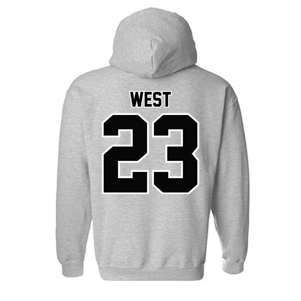 Bryant - NCAA Softball : Alissa West - Classic Shersey Hooded Sweatshirt-1