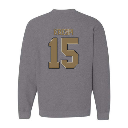 Bryant - NCAA Men's Soccer : Ilay Krespi - Classic Shersey Crewneck Sweatshirt-1