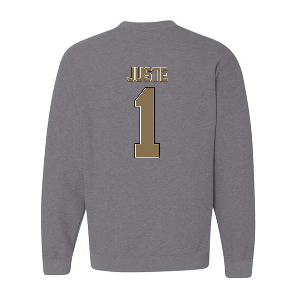 Bryant - NCAA Football : Azarel Juste - Classic Shersey Crewneck Sweatshirt-1