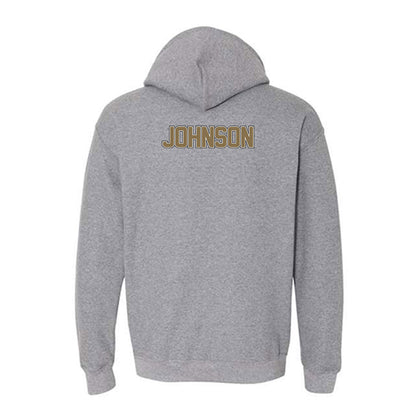 Bryant - NCAA Men's Track & Field : Josiah Johnson - Classic Shersey Hooded Sweatshirt-2