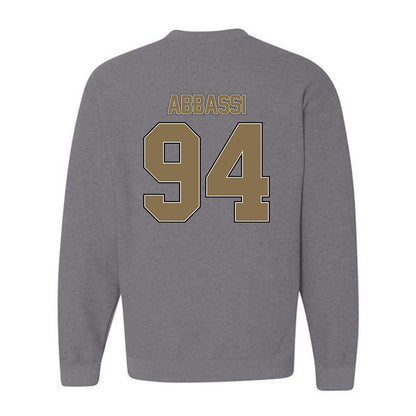 Bryant - NCAA Football : Amin Abbassi - Classic Shersey Crewneck Sweatshirt-1