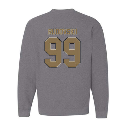 Bryant - NCAA Men's Basketball : Tim Rudovskii - Classic Shersey Crewneck Sweatshirt-1