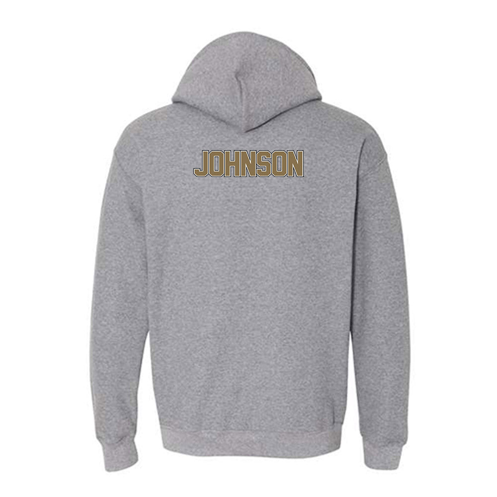 Bryant - NCAA Men's Track & Field : Josiah Johnson - Classic Shersey Hooded Sweatshirt-3