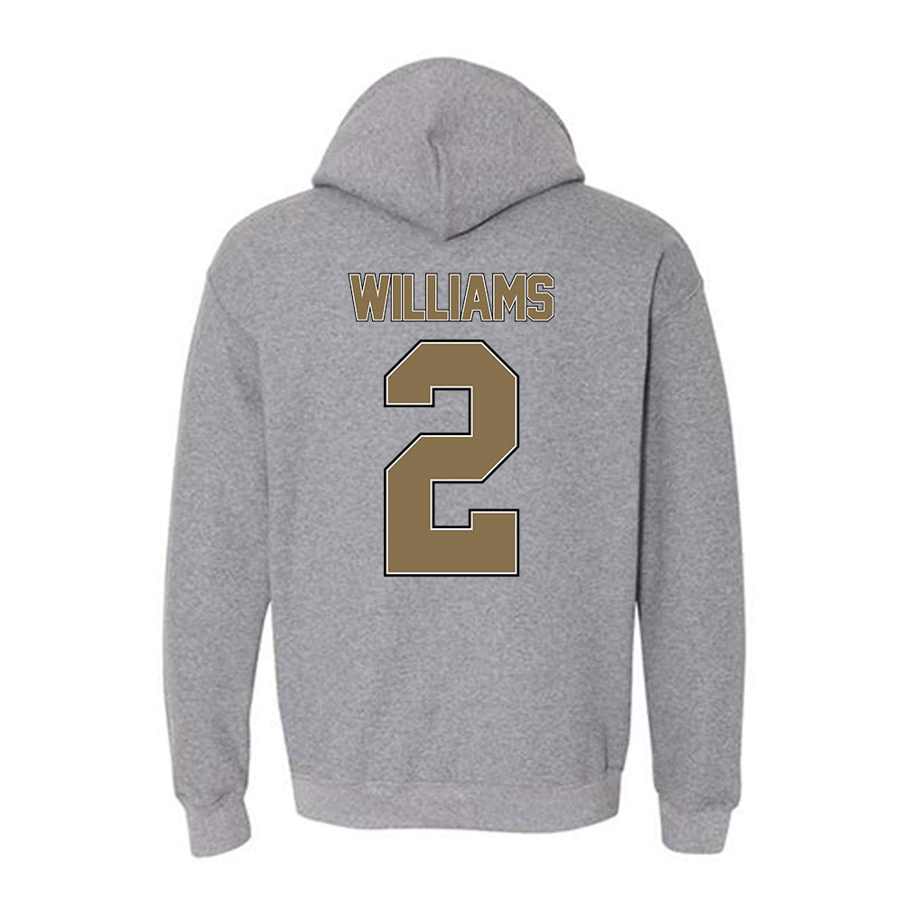 Bryant - NCAA Men's Basketball : Khalil Williams - Classic Shersey Hooded Sweatshirt