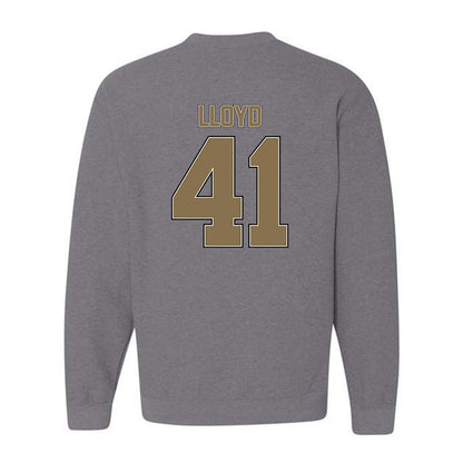 Bryant - NCAA Men's Lacrosse : Kijana Lloyd - Classic Shersey Crewneck Sweatshirt-1