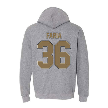  - NCAA Men's Soccer : Jose Faria - Classic Shersey Hooded Sweatshirt-1