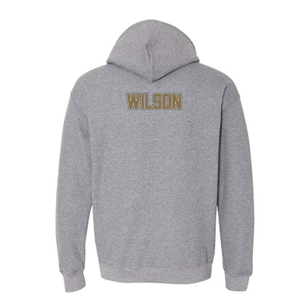 Bryant - NCAA Men's Track & Field : Avery Wilson - Classic Shersey Hooded Sweatshirt-2
