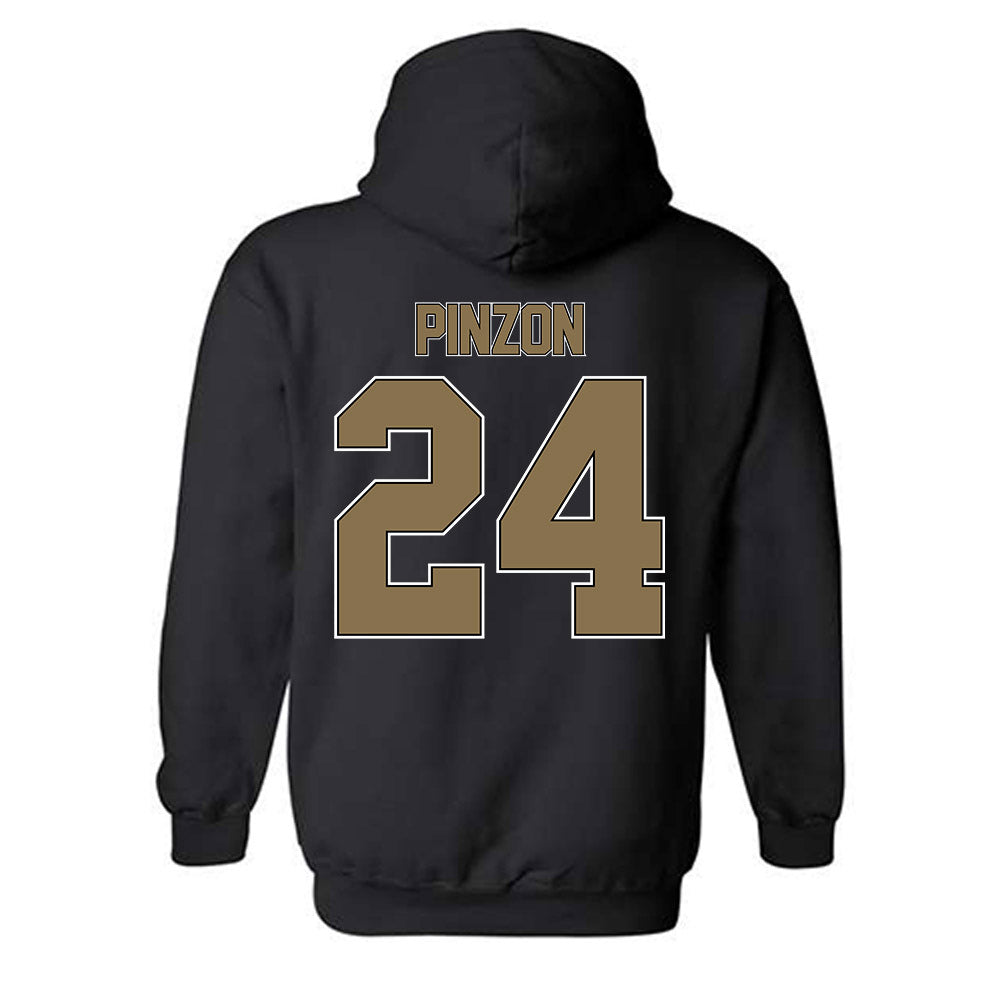 Bryant - NCAA Men's Basketball : Rafael Pinzon - Classic Shersey Hooded Sweatshirt