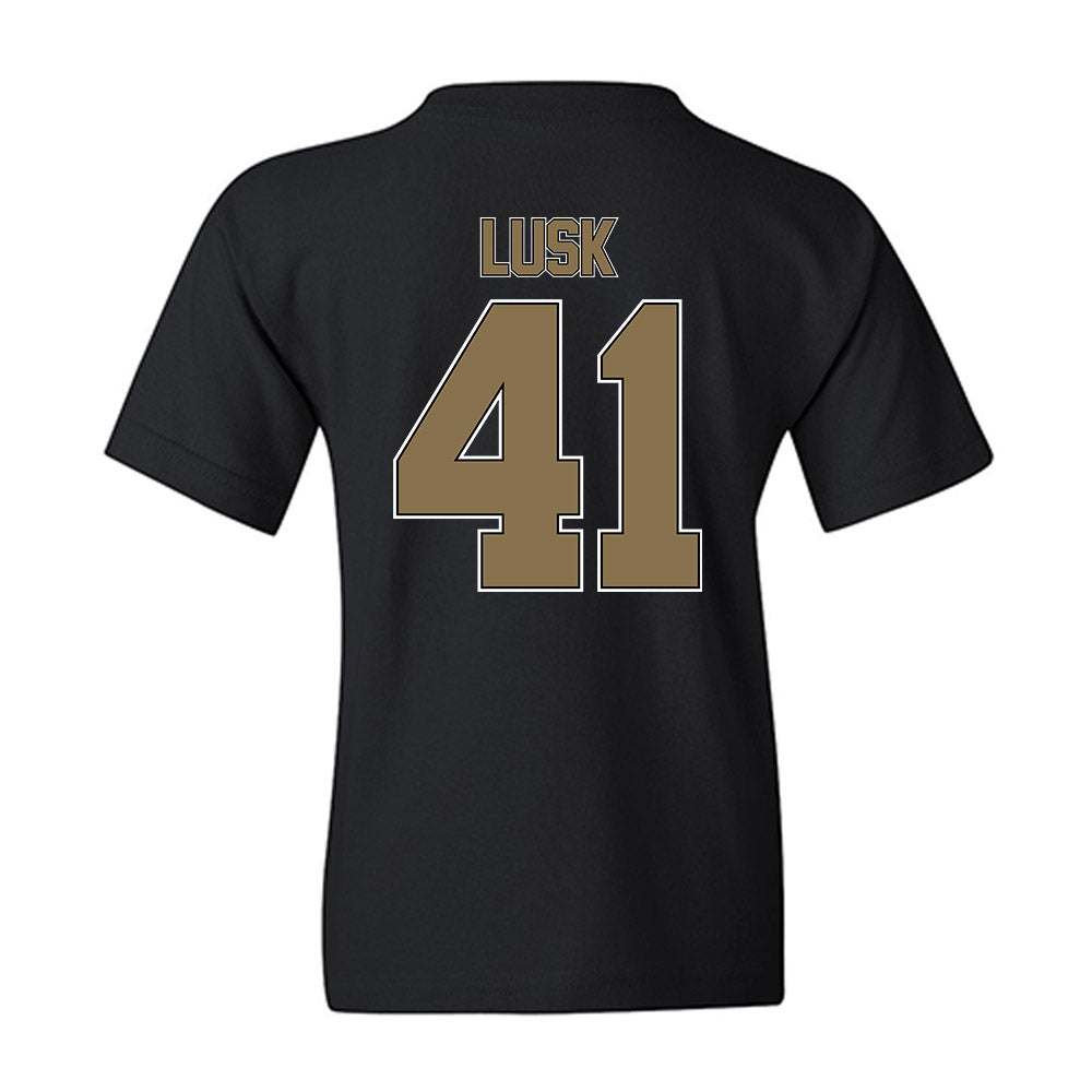 Bryant - NCAA Football : Drake Lusk - Classic Shersey Youth T-Shirt-1