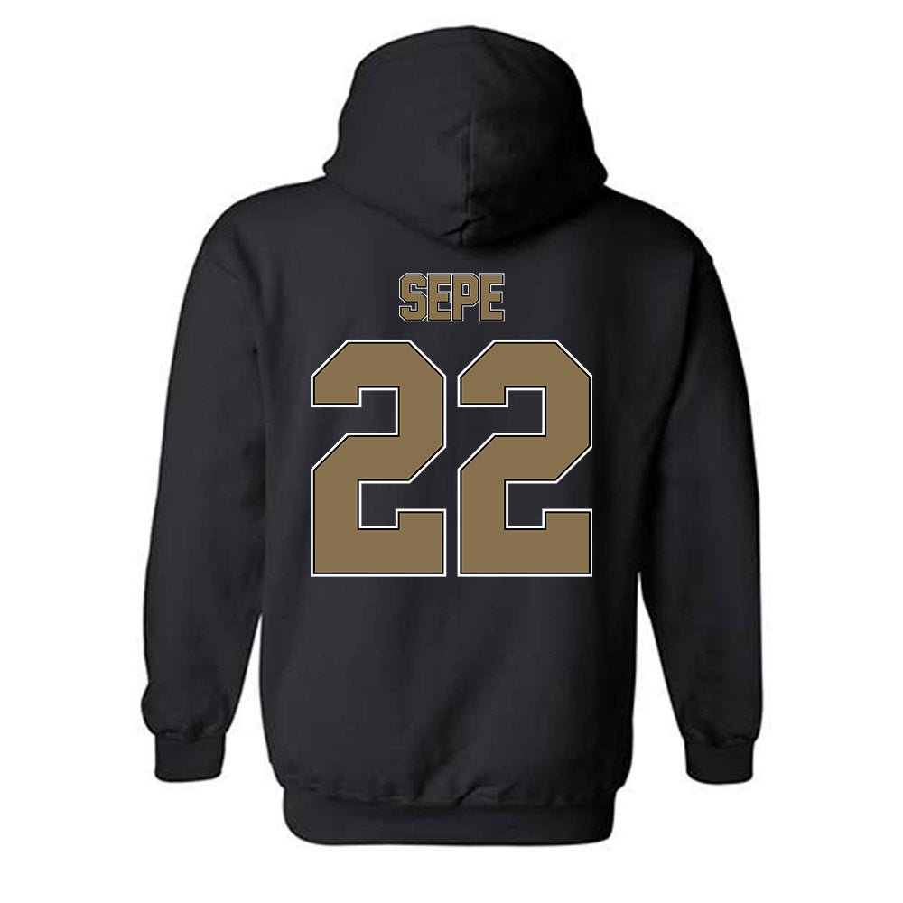 Bryant - NCAA Men's Basketball : Jason Sepe - Classic Shersey Hooded Sweatshirt-1