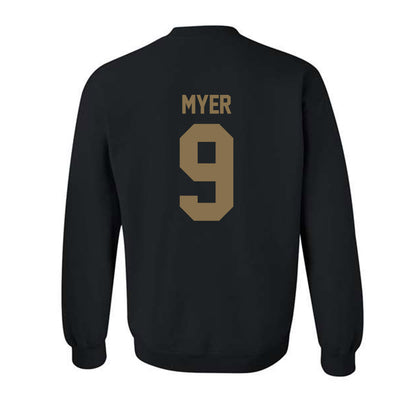 Bryant - NCAA Football : Brennan Myer - Classic Fashion Shersey Crewneck Sweatshirt-1