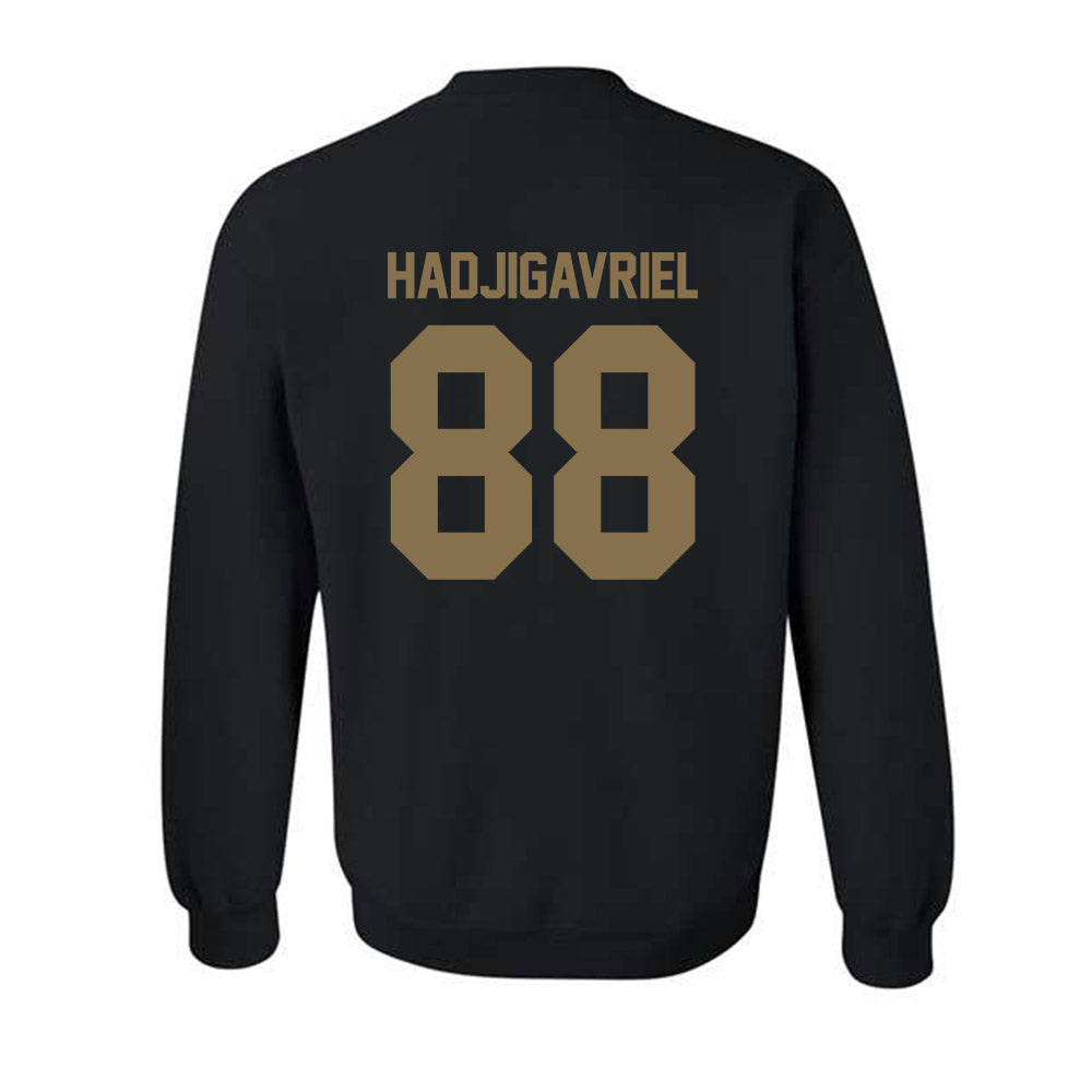 Bryant - NCAA Men's Soccer : Antreas Hadjigavriel - Classic Fashion Shersey Crewneck Sweatshirt