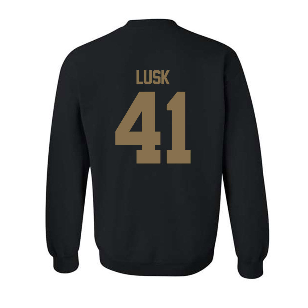 Bryant - NCAA Football : Drake Lusk - Classic Fashion Shersey Crewneck Sweatshirt-1