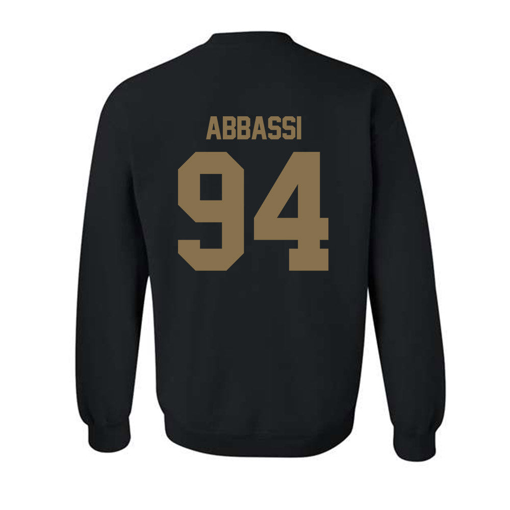 Bryant - NCAA Football : Amin Abbassi - Classic Fashion Shersey Crewneck Sweatshirt-1