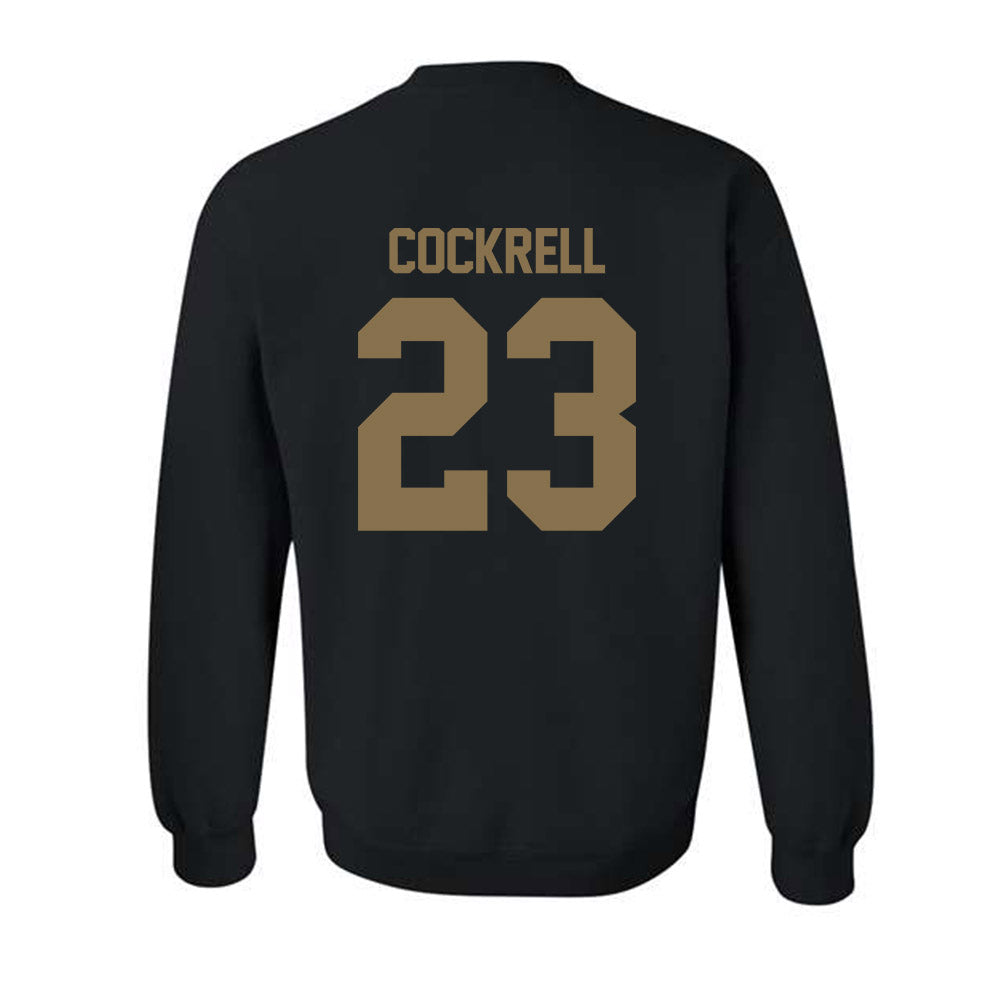 Bryant - NCAA Football : Markiel Cockrell - Classic Fashion Shersey Crewneck Sweatshirt-1