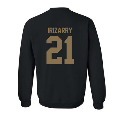 Bryant - NCAA Baseball : Carlos Irizarry - Classic Fashion Shersey Crewneck Sweatshirt-1
