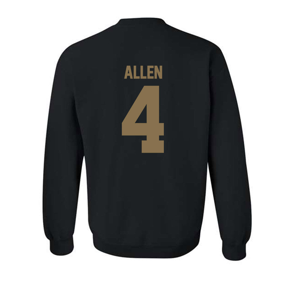 Bryant - NCAA Men's Basketball : Quincy Allen - Classic Fashion Shersey Crewneck Sweatshirt-1