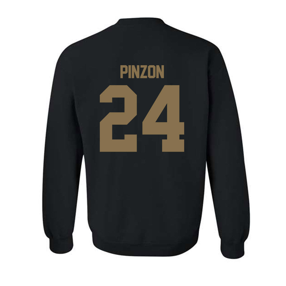 Bryant - NCAA Men's Basketball : Rafael Pinzon - Classic Fashion Shersey Crewneck Sweatshirt