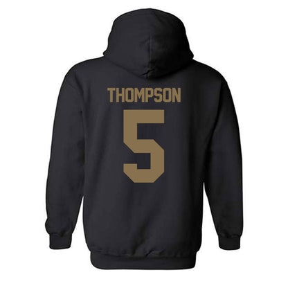 Bryant - NCAA Softball : Teagan Thompson - Classic Fashion Shersey Hooded Sweatshirt-1