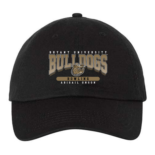 Bryant - NCAA Women's Bowling : Abigail Unson - Dad Hat-0