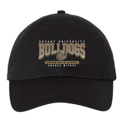 Bryant - NCAA Women's Swimming & Diving : Amanda Witkus - Dad Hat-0