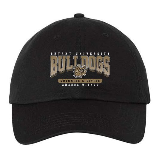 Bryant - NCAA Women's Swimming & Diving : Amanda Witkus - Dad Hat-0