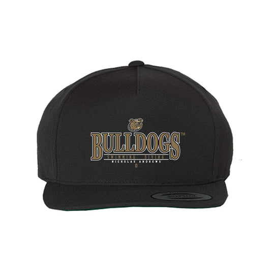 Bryant - NCAA Men's Swimming & Diving : Nicholas Andrews - Snapback Hat