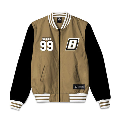 Bryant - NCAA Men's Soccer : Colby Webber - Bomber Jacket-0