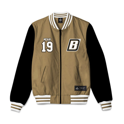 Bryant - NCAA Men's Lacrosse : Quinn McKay - Bomber Jacket-0