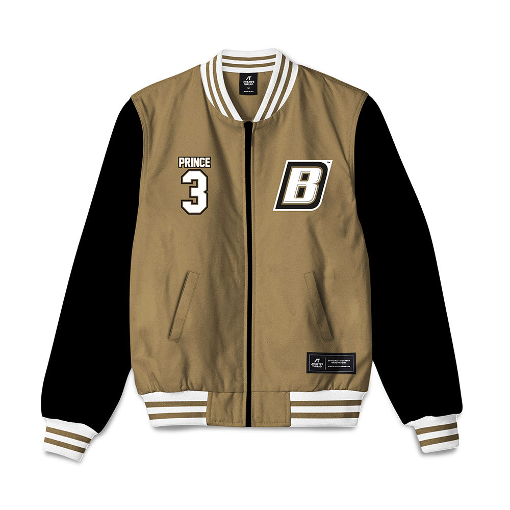 Bryant - NCAA Baseball : Dylan Prince - Bomber Jacket-0