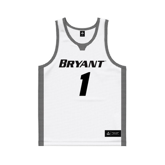 Bryant - NCAA Men's Basketball : Kvonn Cramer - White Basketball Jersey