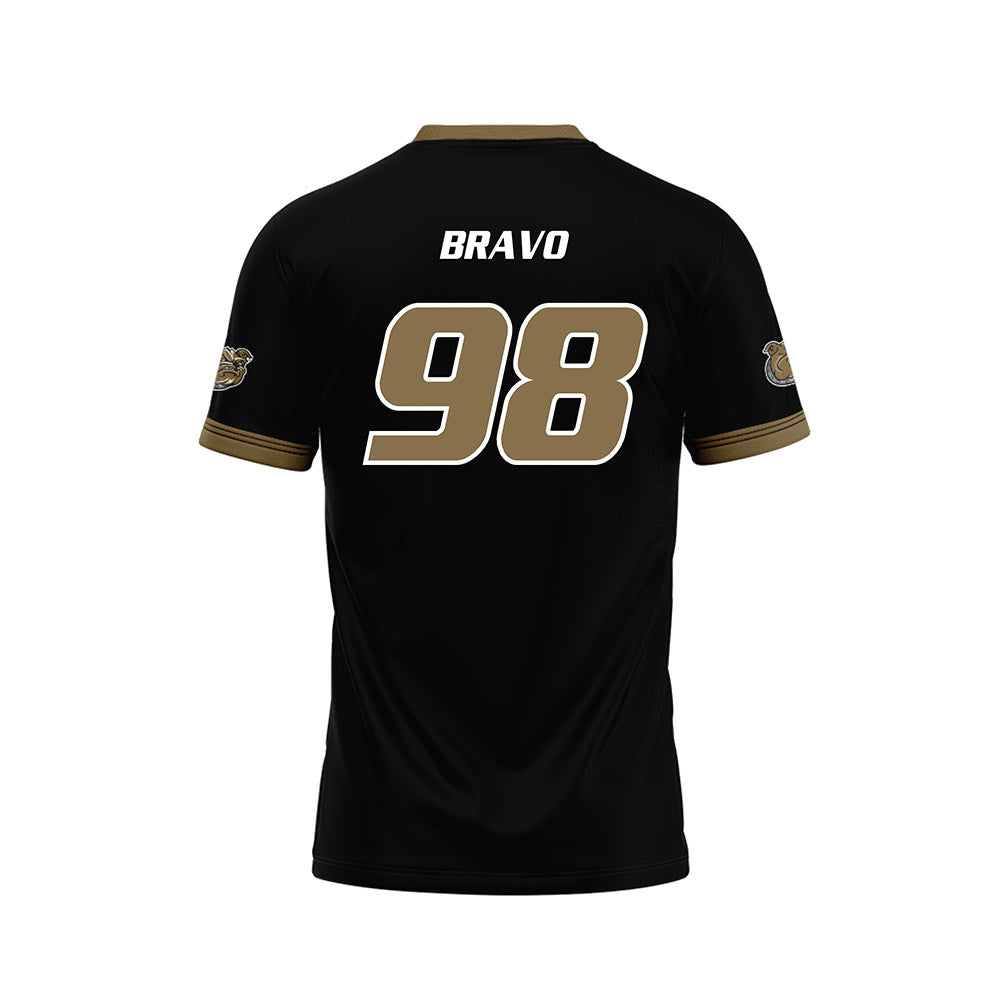 Bryant - NCAA Football : Gustavo Bravo - Black Football Jersey-1