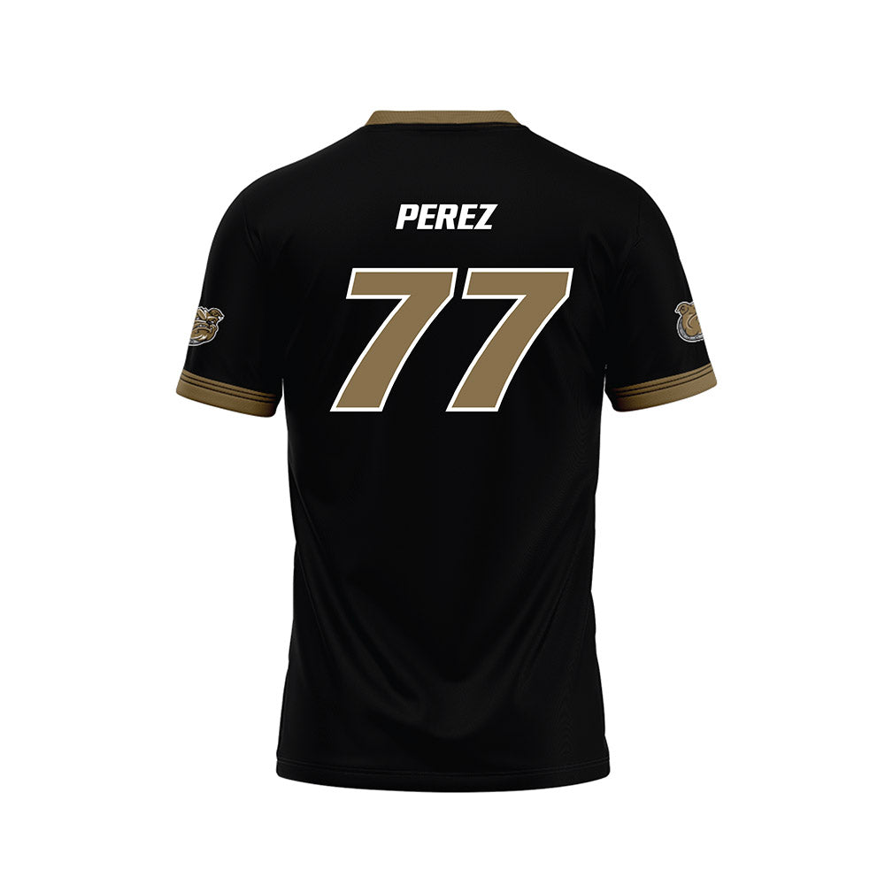 Bryant - NCAA Football : Anthony Perez - Black Football Jersey-1