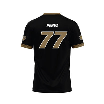 Bryant - NCAA Football : Anthony Perez - Black Football Jersey-1