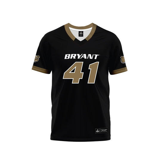 Bryant - NCAA Football : Drake Lusk - Black Football Jersey-0