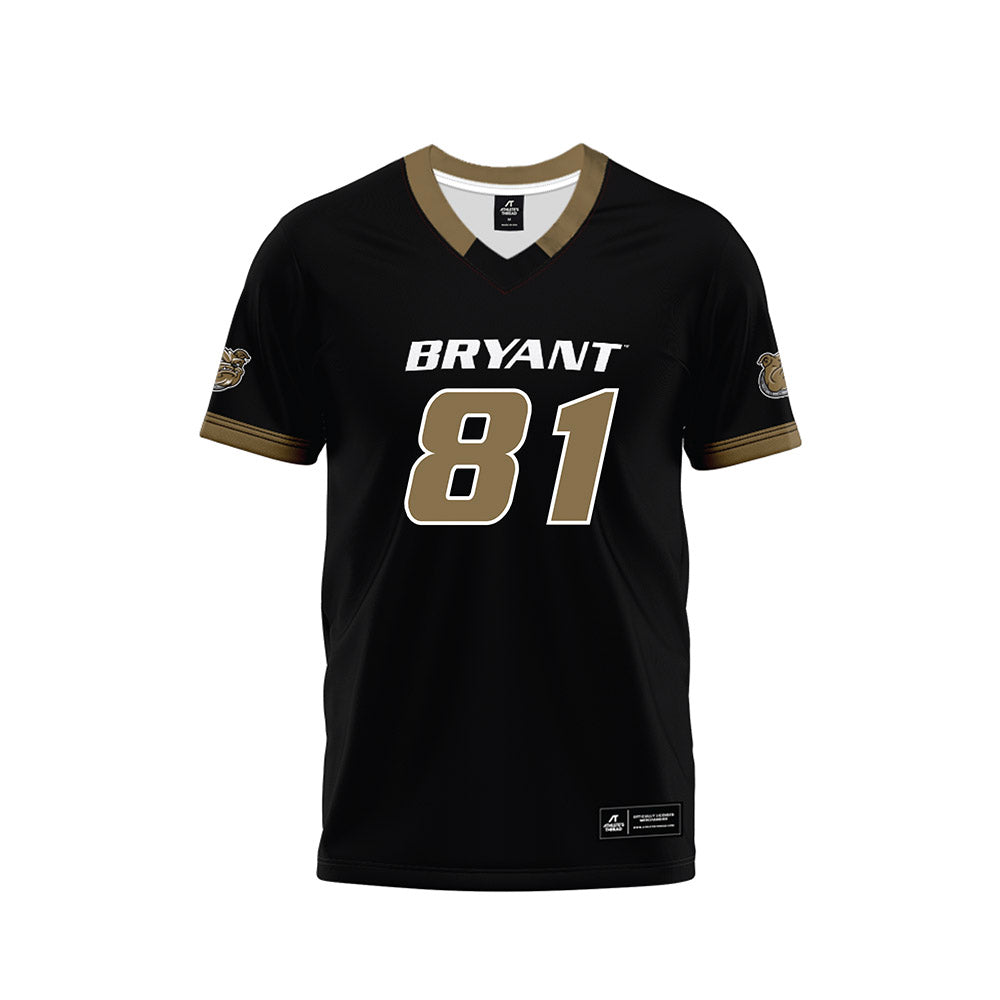 Bryant - NCAA Football : Connor Lennon - Black Football Jersey-0