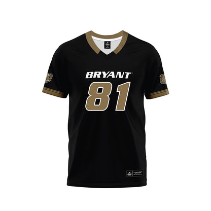 Bryant - NCAA Football : Connor Lennon - Black Football Jersey-0
